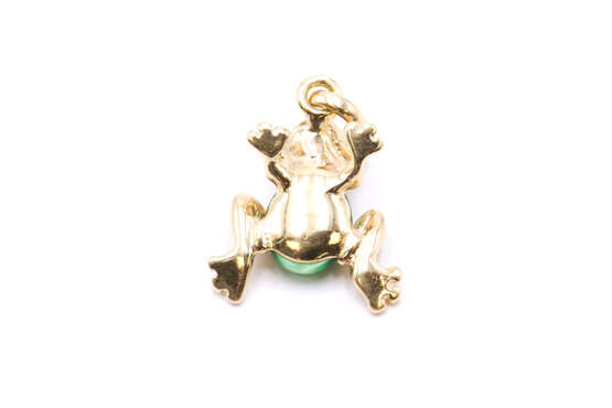 Frog-Gemstone Pendant - photo 3