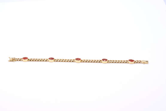 Fire-Opal Curb Chain Bracelet - Foto 2