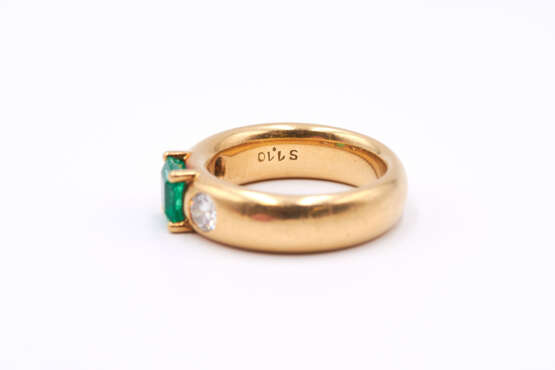 Emerald Diamond Ring - photo 3