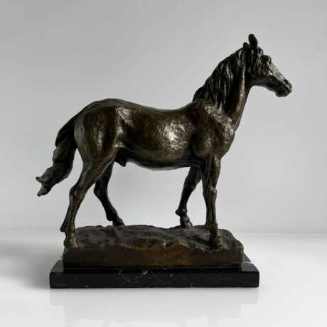 Statuette „Лошадь“, Bronze, Westeuropa, 1980 - Foto 2