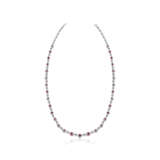 RUBY AND DIAMOND NECKLACE - Foto 6