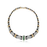NO RESERVE | SUITE OF ONYX, DIAMOND AND EMERALD JEWELRY - Foto 5