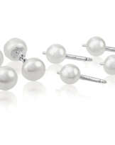 NO RESERVE | TRIANON CULTURED PEARL DRESS-SET