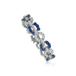 TIFFANY & CO. SAPPHIRE AND DIAMOND BRACELET