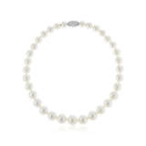 NO RESERVE | CULTURED PEARL AND DIAMOND NECKLACE - фото 3