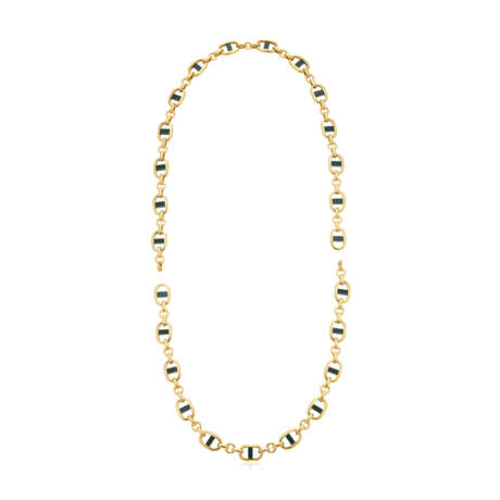 BULGARI BLOODSTONE AND GOLD NECKLACE - Foto 4