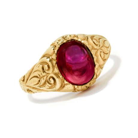 NO RESERVE | STAR RUBY RING - photo 1