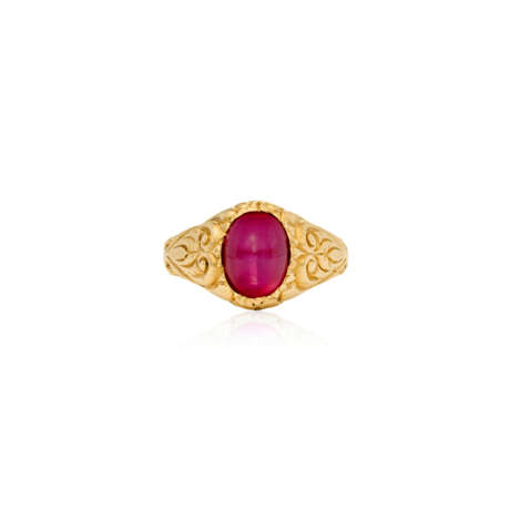 NO RESERVE | STAR RUBY RING - Foto 4