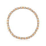 NO RESERVE | BULGARI STAINLESS STEEL AND ROSE GOLD NECKLACE - фото 3