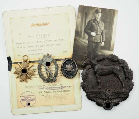 Wehrmacht: Nachlass eines Infanteristen. - Foto 1