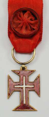 Portugal: Militärischer Orden unseres Herrn Jesus Christus, 2. Modell (1789-1910), Ritterkreuz Reduktion. - фото 1