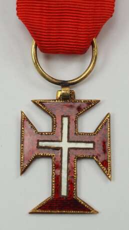 Portugal: Militärischer Orden unseres Herrn Jesus Christus, 2. Modell (1789-1910), Ritterkreuz Reduktion. - Foto 3