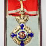 Rumänien: Orden des Stern von Rumänien, 2. Modell (1932-1947), Komturkreuz, im Etui. - фото 2