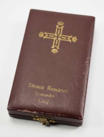 Rumänien: Orden des Stern von Rumänien, 2. Modell (1932-1947), Komturkreuz, im Etui. - photo 4