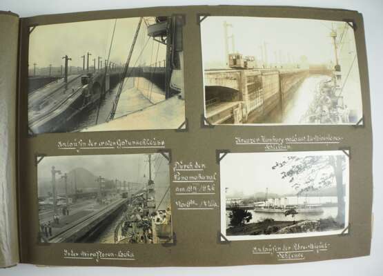 Fotoalbum der Weltreise des Kreuzers "Hamburg" 1926-1927. - Foto 4