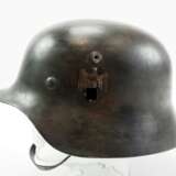 Wehrmacht: Stahlhelm M35 - Doppelemblem. - фото 2