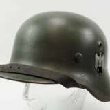 Wehrmacht: Stahlhelm M40 - Doppelemblem. - Foto 1