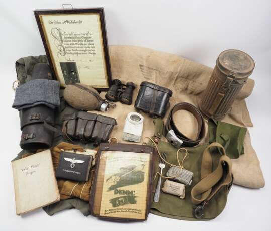 Wehrmacht: Lot Militaria. - фото 1