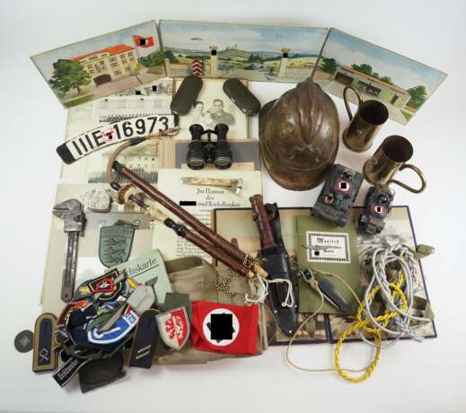 Wehrmacht: Lot Militaria. - photo 2