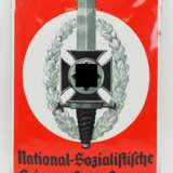 NSKOV (National-Sozialistische Kriegsopferversorgung): Emaileschild. - photo 1