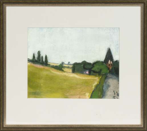 Klaus Fußmann (Velbert 1938). Landschaft bei Esgrus. - фото 2