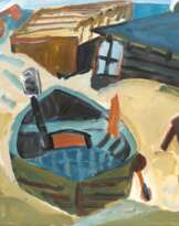 Oskar Manigk (Berlin 1934). Altes Boot.