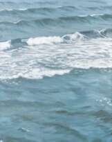 Johannes Nawrath (Neheim-Hüsten 1955). Graugrüne Wellen.