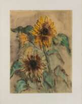 Hans Rickers (Itzehoe 1899 - Kiel 1979). Sonnenblumen II.