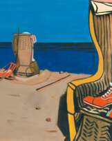 Herbert Spangenberg (Hamburg 1907 - Hamburg 1984). Der rote Schuh.