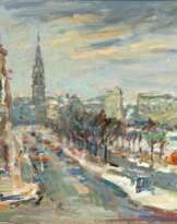 Albert Feser (Hamburg 1901 - Hamburg 1993). Tauwetter Ballindamm.