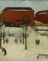 Sören Hjorth-Nielsen (Svostrup 1901 - Tempelhuse 1983). Enghave Plads, Kopenhagen.