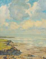 Albert Johannsen (Husum 1890 - Husum 1975). Halligkante.