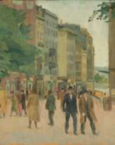 Heinrich Rode (Hamburg 1905 - Hamburg 1983). Pferdemarkt.