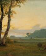 Louis Gurlitt. Louis Gurlitt (Altona 1812 - Naundorf 1897). Norddeutsche Landschaft.
