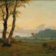 Louis Gurlitt (Altona 1812 - Naundorf 1897). Norddeutsche Landschaft. - Prix ​​des enchères