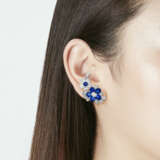 BULGARI SAPPHIRE AND DIAMOND EARRINGS - Foto 2