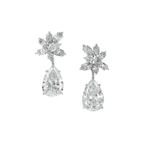 HARRY WINSTON DIAMOND EARRINGS - photo 1