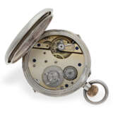 Taschenuhr: ungewöhnliche Taschenuhr mit Kalender, Chronometerqualität, ca. 1900 - photo 2