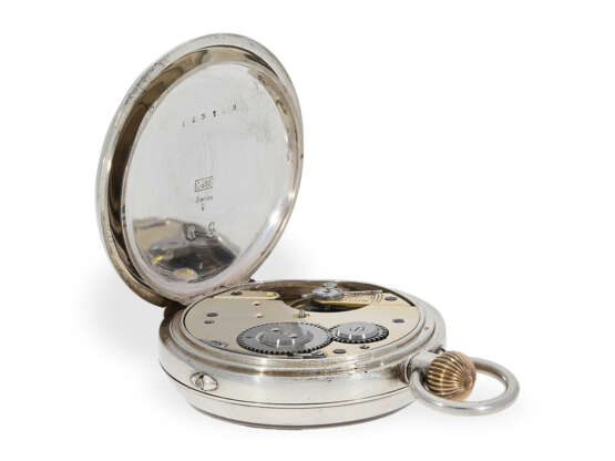 Taschenuhr: ungewöhnliche Taschenuhr mit Kalender, Chronometerqualität, ca. 1900 - photo 5