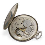 Taschenuhr: seltene Omega Taschenuhr aus der Zeit des Art déco, Silber, 1930 - Foto 2