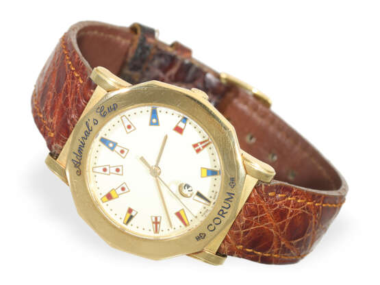 Armbanduhr: seltene, große vintage Corum "Admiral's Cup", Ref. 99.430.56, 90er-Jahre - фото 1