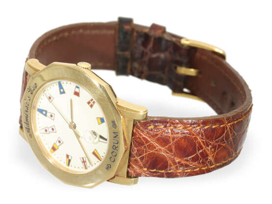 Armbanduhr: seltene, große vintage Corum "Admiral's Cup", Ref. 99.430.56, 90er-Jahre - Foto 2
