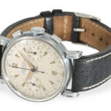 Armbanduhr: markanter "oversize" Chronograph, um 1950, Invicta "Incastar" Valjoux 22 - фото 4