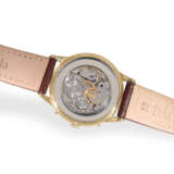 Armbanduhr: sehr schön erhaltene, große 18K Gold Movado "Triple Date" Ref. 4826, ca. 1950 - Foto 2