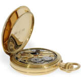 Taschenuhr: schwere Goldsavonnette mit Minutenrepetition, Le Roy London No.1371 - фото 4