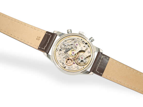 Armbanduhr: nahezu neuwertiger Ulysse Nardin Chronograph, ca.1950 - Foto 2