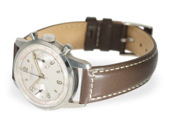 Armbanduhr: nahezu neuwertiger Ulysse Nardin Chronograph, ca.1950 - Foto 4