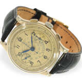 Armbanduhr: seltener und attraktiver, großer Gold-Chronograph, Eterna, ca.1950 - photo 1