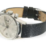 Armbanduhr: äußerst rarer Heuer Carrera Chronograph "CARRERA DATO 45 Ref-3147S", 60er-Jahre - photo 4