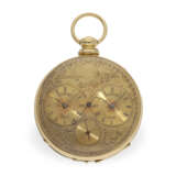 Taschenuhr: hochfeine Lepine mit zwei Zeitzonen und Seconde Morte, Cooper London um 1825 - photo 1